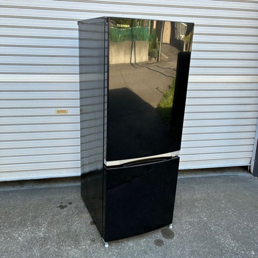 TOSHIBA 冷蔵庫GR-M15BS ブラック　153L 2018年製
