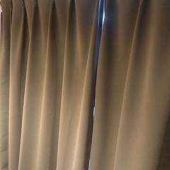 ニトリ　遮光カーテン　グレー　100✖️178の画像