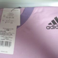 グンゼ　adidas(アディダス) Tシャツ 【ユニセックス】 半袖 クルーネック 新品未使用　定価2500円の画像