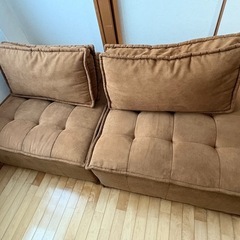 価格変更！あぐらソファーの画像