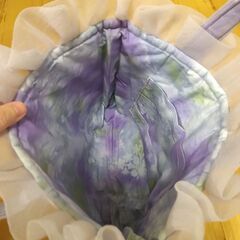 バッグ　パープルの画像