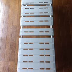 整理棚　伸びるん棚　クローゼット収納①の画像