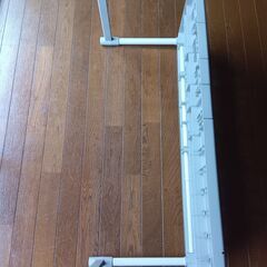 整理棚　伸びるん棚　クローゼット収納①の画像