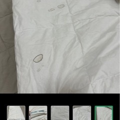 【無料】羽毛布団 IKEA MYSA RÖNN　ミーサ　ロンtの画像