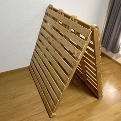 すのこマット　二つ折りの画像