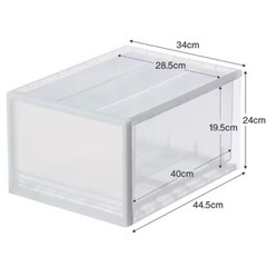 無印良品　ＰＰ収納ケース引出式の画像