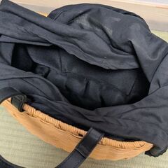 夏用かごバッグの画像
