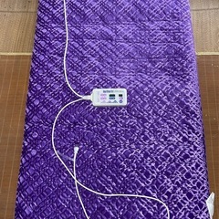 Royal Dream First 電気毛布 紫色　フルセットの画像
