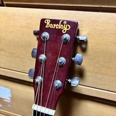 Barclayアコースティックギター🎸の画像