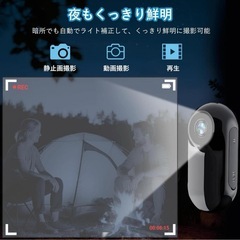 【新品】アクションカメラの画像