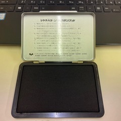 黒スタンプ台の画像