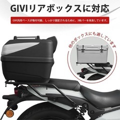 【新品】リアキャリア　バイクの画像