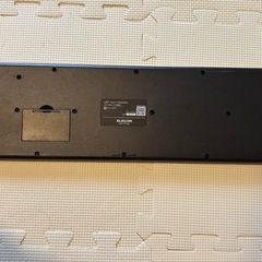 （※マイクロレシーバー不足）エレコム　無線薄型フルキーボードの画像