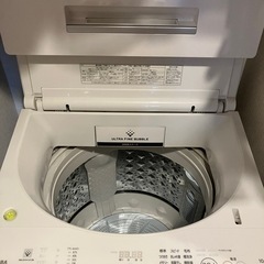 【美品】TOSHIBA 洗濯機10kg 2020年製　　の画像