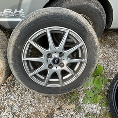 スタッドレス等に Weds VEILER 14インチ 美品？コンパクトカー 等に  の画像