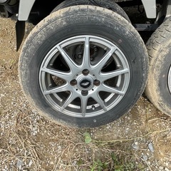 スタッドレス等に Weds VEILER 14インチ 美品？コンパクトカー 等に  の画像