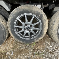 スタッドレス等に Weds VEILER 14インチ 美品？コンパクトカー 等に  の画像