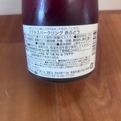 未開封　シャトレーゼ　赤ぶどう　1本の画像