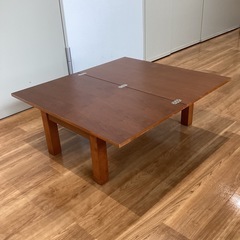 折りたたみテーブル（天板可変）【町田市再生家具】　251776の画像