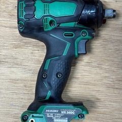 【別府市】HiKOKI インパクトレンチ WR36DC 本体のみ 良好コンディションの画像
