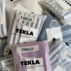 【新品タグ付きブランド直輸入】　TEKLA テクラ ウォッシュクロス 30×30 の画像