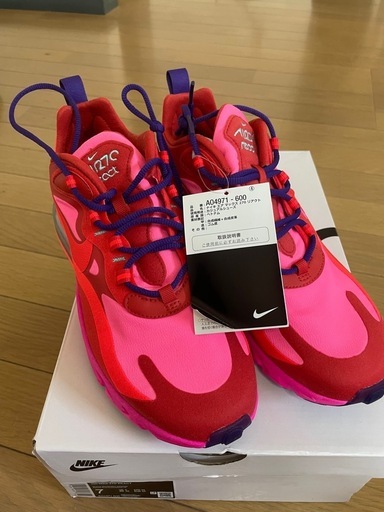 NIKE ナイキ スニーカー AO4971 600 AIR MAX 270 REACT 25.0cm 箱有