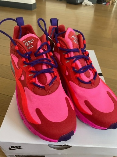 NIKE ナイキ スニーカー AO4971 600 AIR MAX 270 REACT 25.0cm 箱有