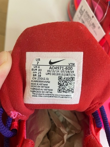 NIKE ナイキ スニーカー AO4971 600 AIR MAX 270 REACT 25.0cm 箱有