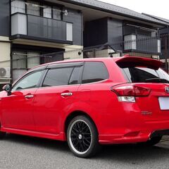 即乗りＯＫ カローラフィールダー ハイブリッドGエアロツアラー トヨタセーフティセンス 衝突軽減ブレーキ ナビ フルセグTV Bluetooth バックモニター スマートキー フルエアロ LEDライト ETCの画像