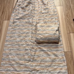 タイトル： ベージュ
カーテン 2枚セット（120×190×180cm）美品 8～9割新の画像