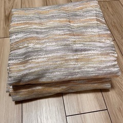 タイトル： ベージュ
カーテン 2枚セット（120×190×180cm）美品 8～9割新の画像