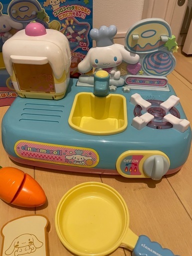 廃盤希少品】シナモロールといっしょに クッキングキッチン