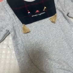 80サイズ　ロンパース　バースデイの画像