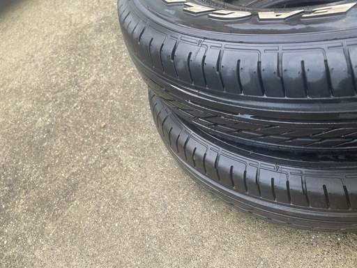 【バリ山】グッドイヤー EAGLE #1 NASCAR PLUS 195/80R15 107/105N TL バリ山 2本 ハイエース
