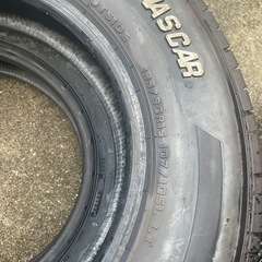 【バリ山】グッドイヤー EAGLE #1 NASCAR PLUS 195/80R15 107/105N TL バリ山 2本 ハイエースの画像