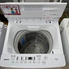 ★リユースのサカイ幸手店★SJ10532★YAMAZEN 洗濯機　24年製　6.0kg　クリーニング済み の画像