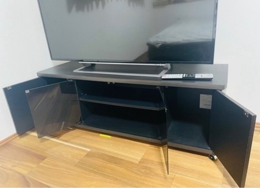 引き取り者決定。最終値下げ 【美品‼️セットでお得】49型TOSHIBA REGZAテレビ+テレビ台セット 