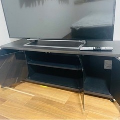 【美品‼️セットでお得】49型TOSHIBA REGZAテレビ+テレビ台セット の画像