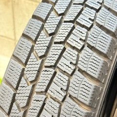 155/65R14 75Q 交換工賃込み　ダンロップ　スタッドレスタイヤ　4本　軽自動車用の画像