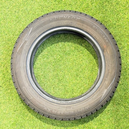 【決まりました】155/65R14 75Q 交換工賃込み　ダンロップ　スタッドレスタイヤ　4本　軽自動車用