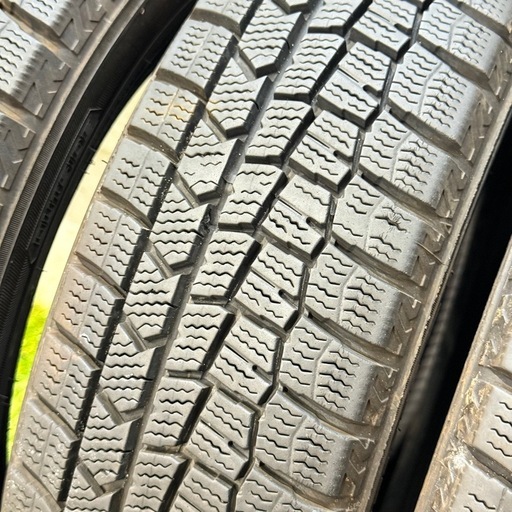 【決まりました】155/65R14 75Q 交換工賃込み　ダンロップ　スタッドレスタイヤ　4本　軽自動車用