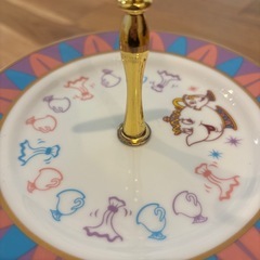 ディズニーDisney美女と野獣アフタヌーンティー皿の画像