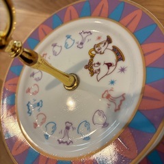 ディズニーDisney美女と野獣アフタヌーンティー皿の画像