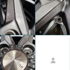㉕155/65R14新品タイヤ4本と中古美品ホイールとナット付きの画像