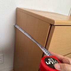 美品！木製3段タンスの画像
