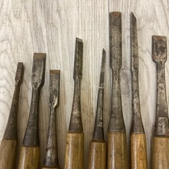 大工道具　ノミ　13本セットの画像