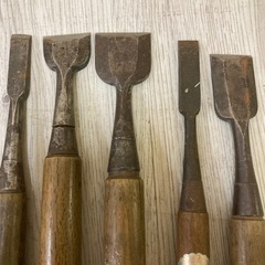 大工道具　ノミ　13本セットの画像