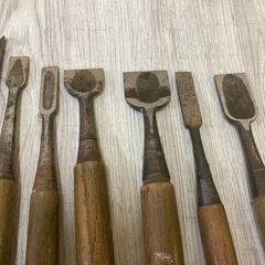 大工道具　ノミ　13本セットの画像