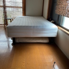 無印良品 ベッド セミダブルの画像