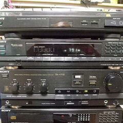 ジャンク SONY システムコンポ TA-V715 TC-V715 SEQ-V715 CDP-V715 ST-V715TV PS-V705 通電確認 現状渡しの画像